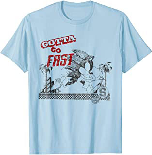 Gotta Go Fast Sketch Style Tee