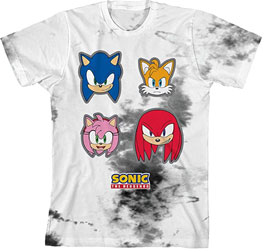Gray Cloud Wash Bio World 4 Chars Tee