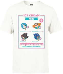 Ice Cream Bar Character Tee Segashop
