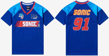 Sonic Jersey Youth Box Lunch Blue