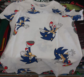 Old Navy Modern Scatter Sonic Tee
