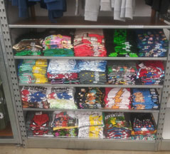 Old Navy Shirts Display