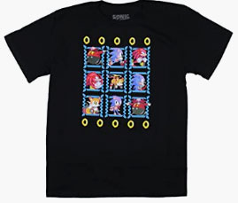 Pixel Portraits Black Grid Tee