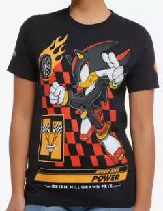 Shadow Racing Style Black Tee