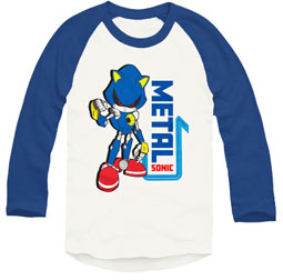 Metal Sonic Raglan Adults Tee