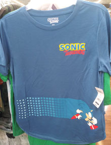 Rounded Cut Running Sonic Tee Walmart