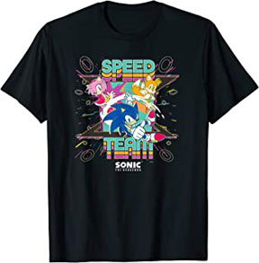 Retro Speed Team Black Tee