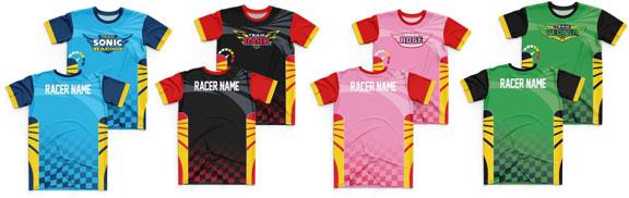 Team Sonic Racing Personalized Jerseys
