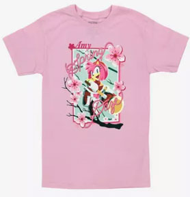 Amy Rose Sakura Pink Tee