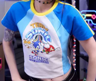 Color Block Team Sonic Tee