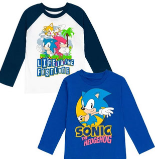 Little Kids 2 Long Sleeve Tees Fast Lane