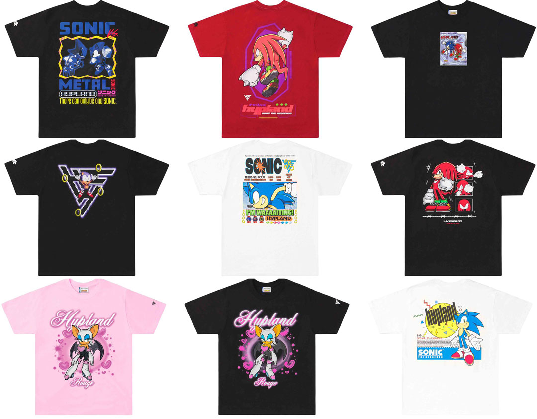 Hypeland Fashion 9 Tees Variety