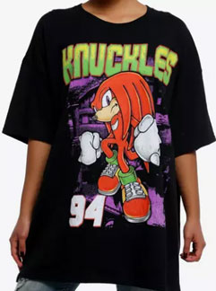Girls Oversize tee Knuckles 94
