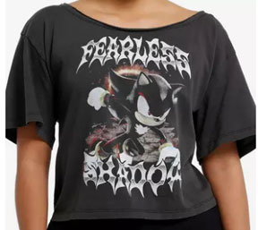 Off Shoulder Shadow Tee