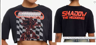Racing Crop Top Shadow