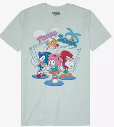 Pastel Team Sonic Tee