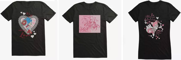 Valentines Day Hot Topic Tee Trio 2025