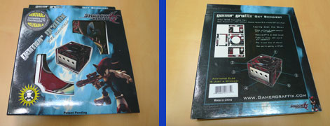 Gamer Graffix Shadow Gamecube Skin