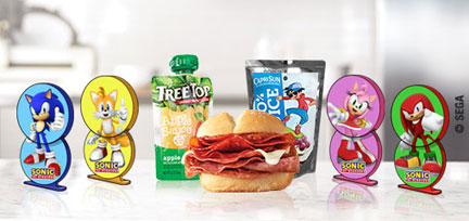 Arby's Kids Meal Sonic Rolling Toys