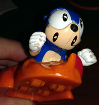 Double Eyes 4 Eye Mistake Sonic Toy