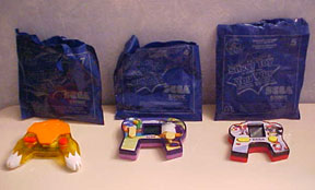 3 McDonalds LCDs & Bags