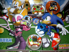 McDonalds LCD Sports Sonic Display