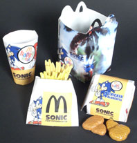 McDonals Sonic Mock Up Paper Goods
