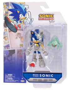 Metal Virus IDW Version Comic Sonic Figure