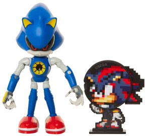 Metal Sonic Bendy With Shadow Roller