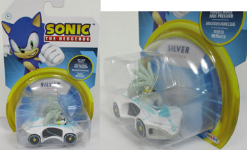 Diecast Mini Car Silver Lightron MIB Photo