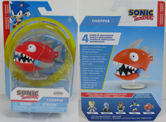 Small Line Chopper Fish Badnick Figure
