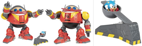 Egg Robo Boss Figure Launcher