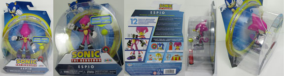 Espio 5 inch figure MIB Turns