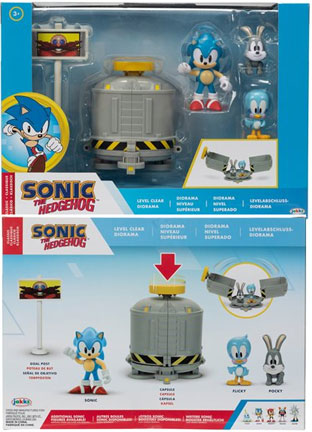 Level Clear Diorama Set Figures