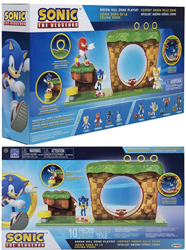 Green Hill Zone Boxed Play Scene