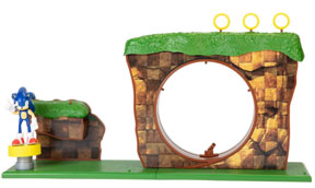 Green Hill Playset Display