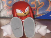 3 inch Jazwares Knuckles sit figure