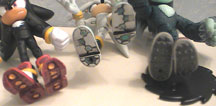 3 inch line 2 figure feet