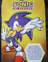 10 inch Jazwares Sonic Box Back