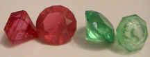 Chaos emerald comparison photo