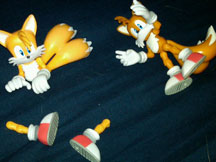 Broken legs plane tails