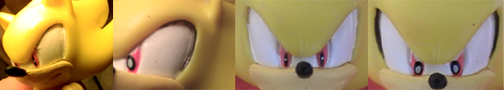 Super Sonic eye edge fix paint job
