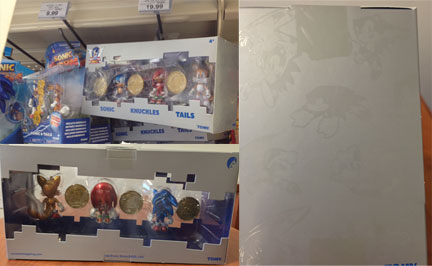 Tomy Metallic Figures & Coins Collector Pack