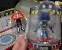 Removable Metal Sonic Figure Pod