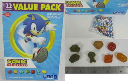 Sonic Modern Fruit Snacks Box