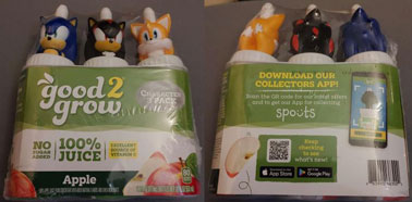 Good 2 Grow 3 Pack Juices Characters
