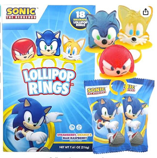 Lollypop Rings Favor Box Set