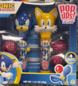 Pop Ups Sonic Tails 2 Pack
