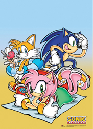 Beach Scene SA 1 Wall Scroll