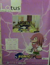 Lotus Signature Bed Sheet Card